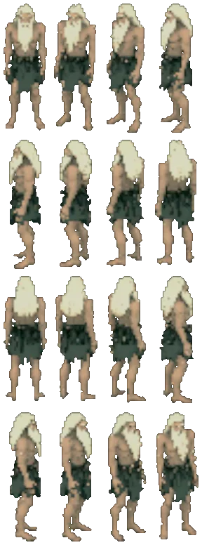 Charon, turning on itself: sixteen views rendered from the game itself.