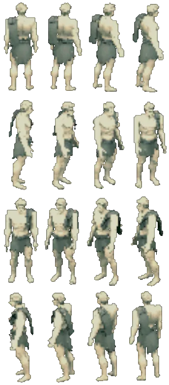 Phlegyas, turning on itself: sixteen views rendered from the game itself.