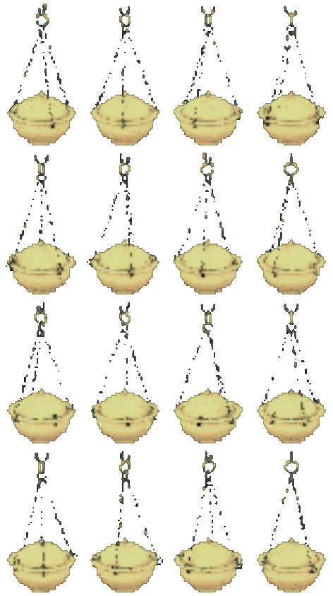 Miserere, turning on itself: sixteen views rendered from the game itself.