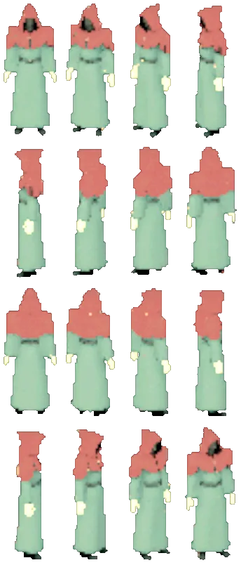 Virgil, turning on itself: sixteen views rendered from the game itself.